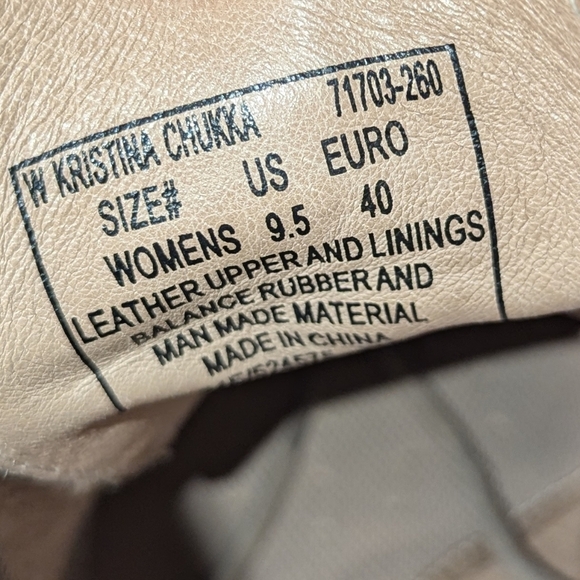 Bogs Kristina Chukka Boot Leather Waterproof Taupe Women's 9.5 - Picture 11 of 13